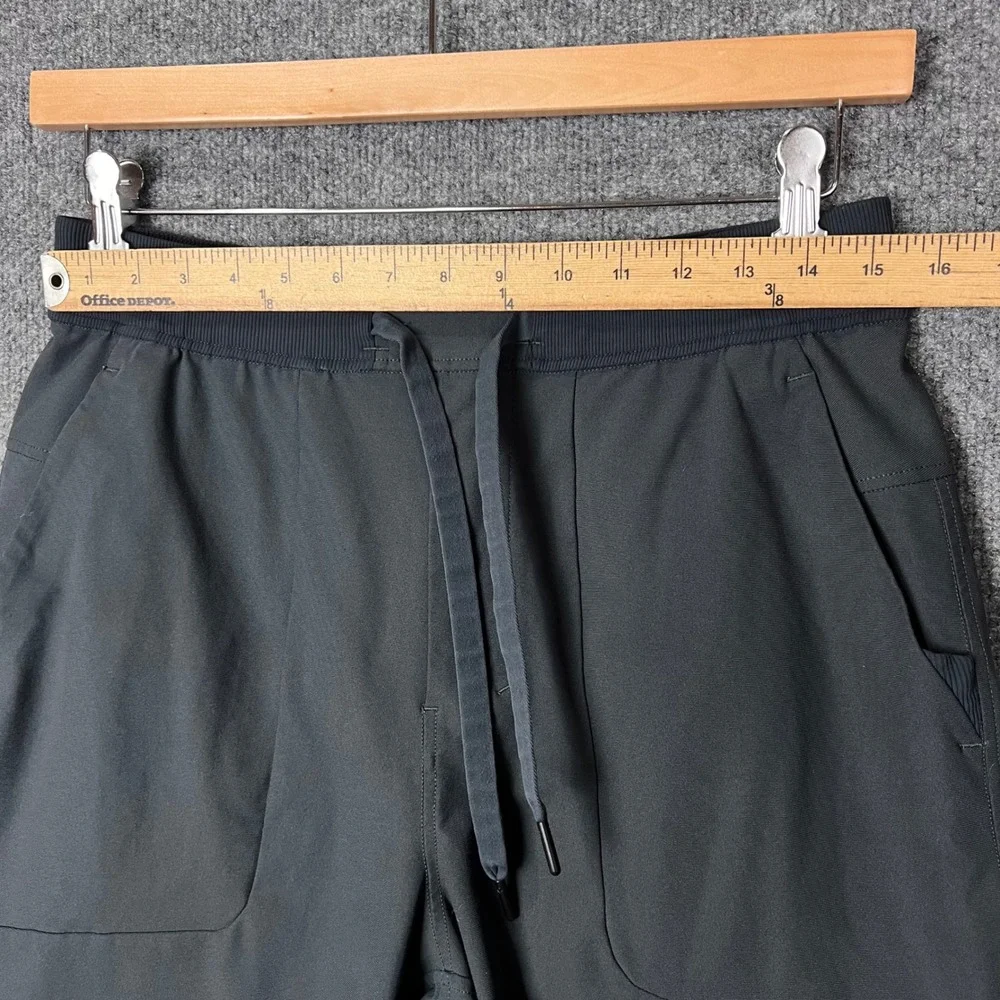 Men's Athletic Drawstring Shorts - Dark Gray
